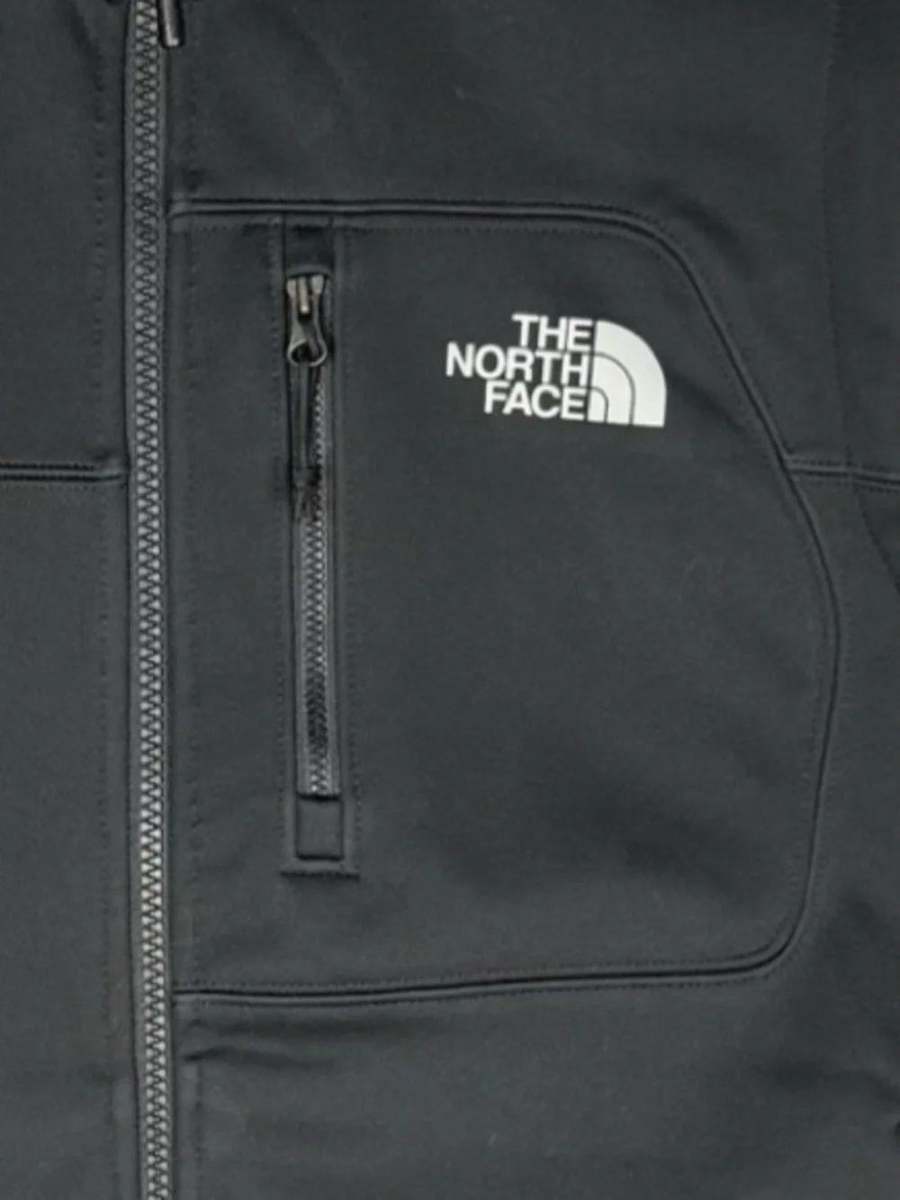 The North Face Men’s Black Apex Risor Fleece Lined Vest M Windproof Soft Shell